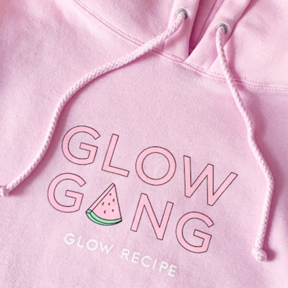 XL GLOW RECIPE WATERMELON 🍉 HOODIE SWEATER 😯CUTE - Picture 3 of 4